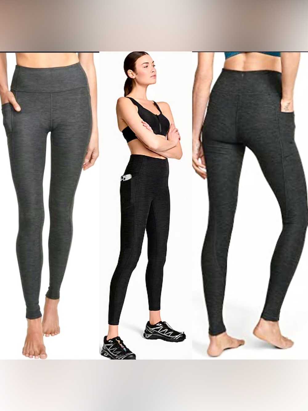 Victoria's Secret Leggings Essential High-Waist Side Pockets Size XS NEW